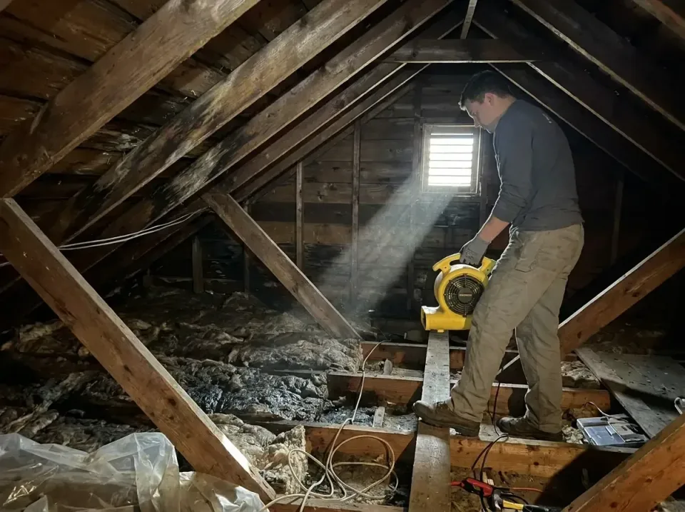 attic-water-damage-drying-proc-007 — frequently asked questions, Emergency Water Extraction & 24/7 Flood Response in Ashevil…